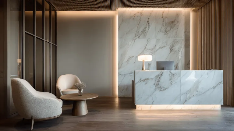 Ügyvédi iroda recepció