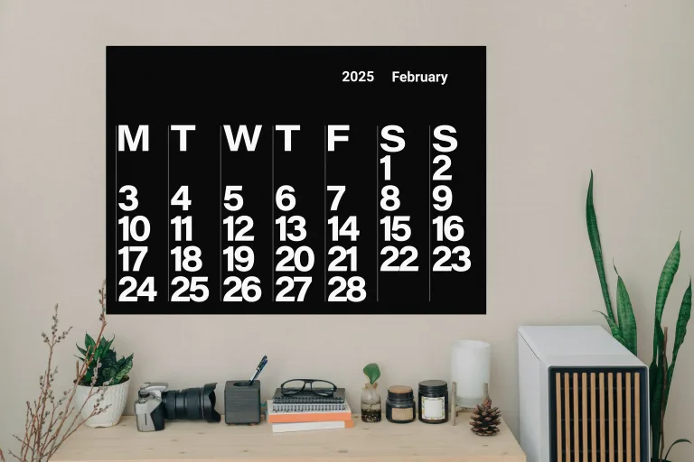 2026 február naptár