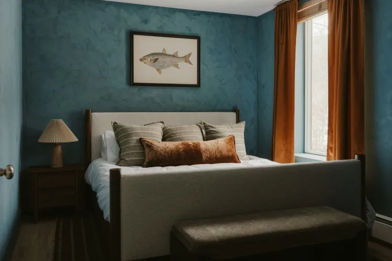 hálószoba ingatlanközvetítő által árult lakásban