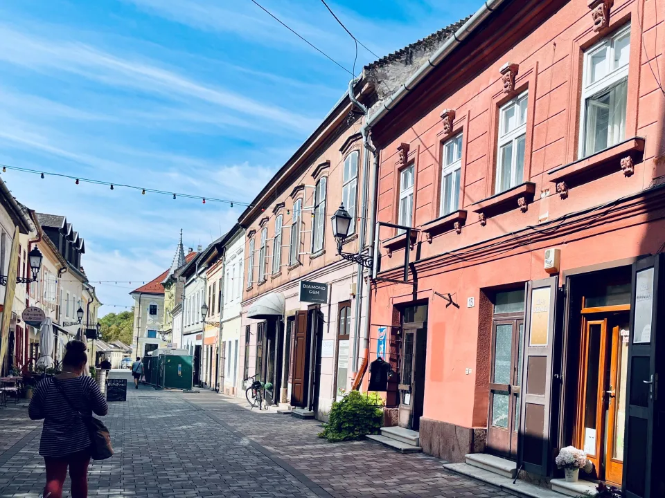 Győr belvárosa