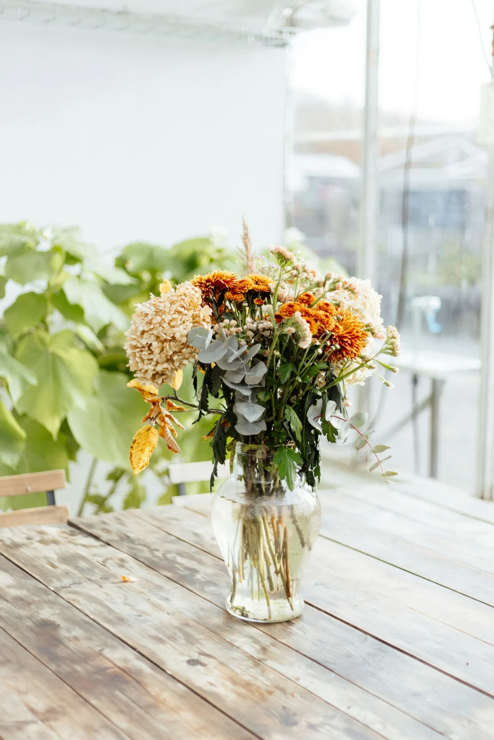 flowers in a vase