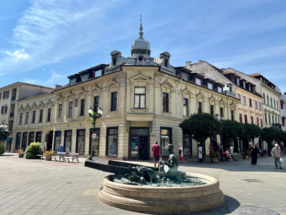 Győr belvárosa