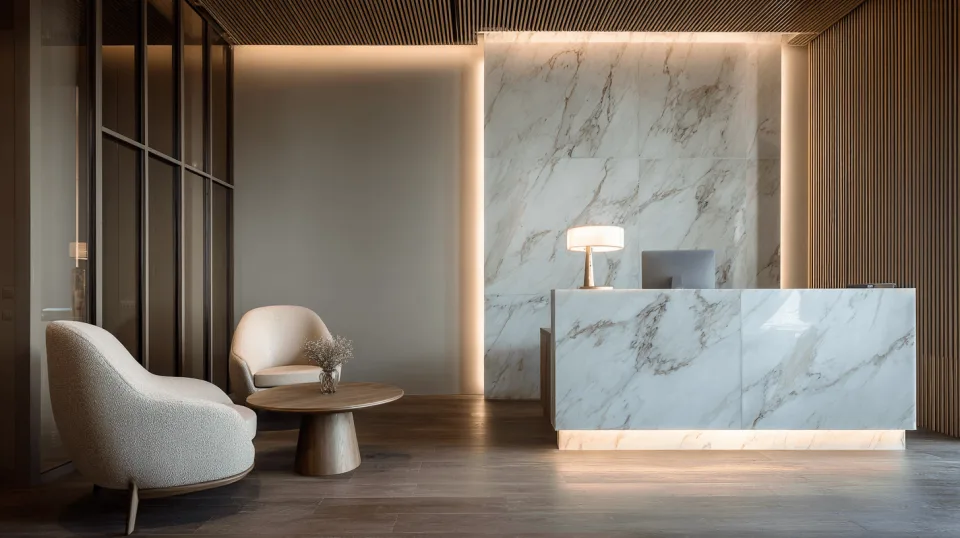 Ügyvédi iroda recepció