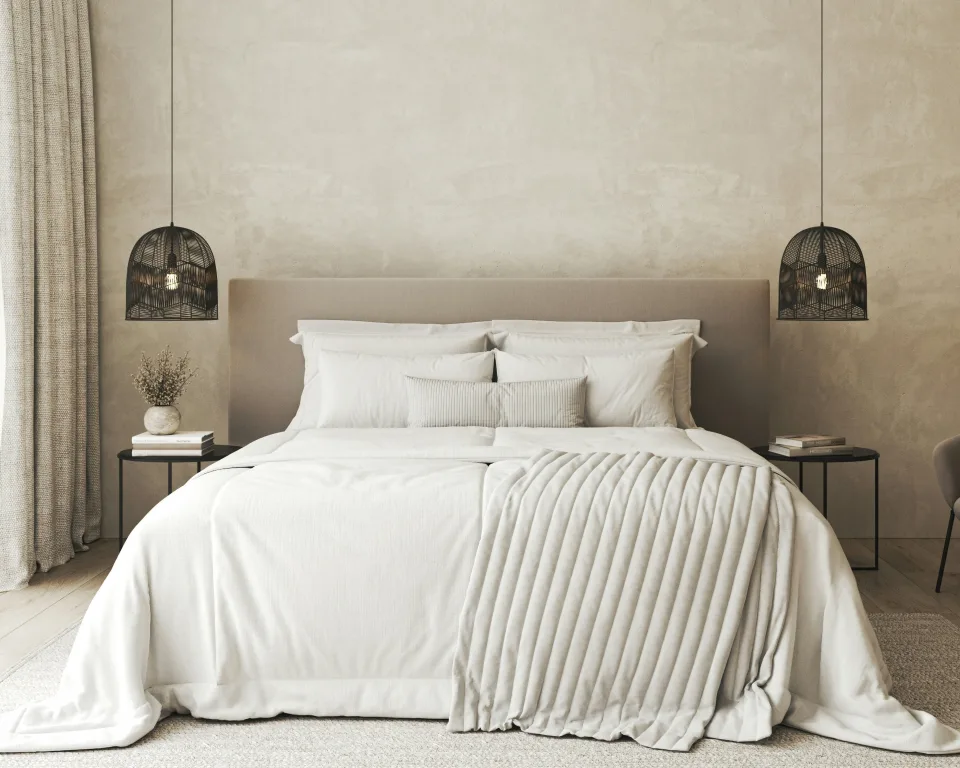 Adásvétellel érintett lakás hálószobája