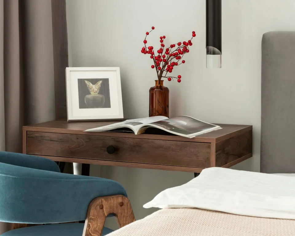 Letétbe vett bejegyzési engedéllyel érintett lakás hálószobája