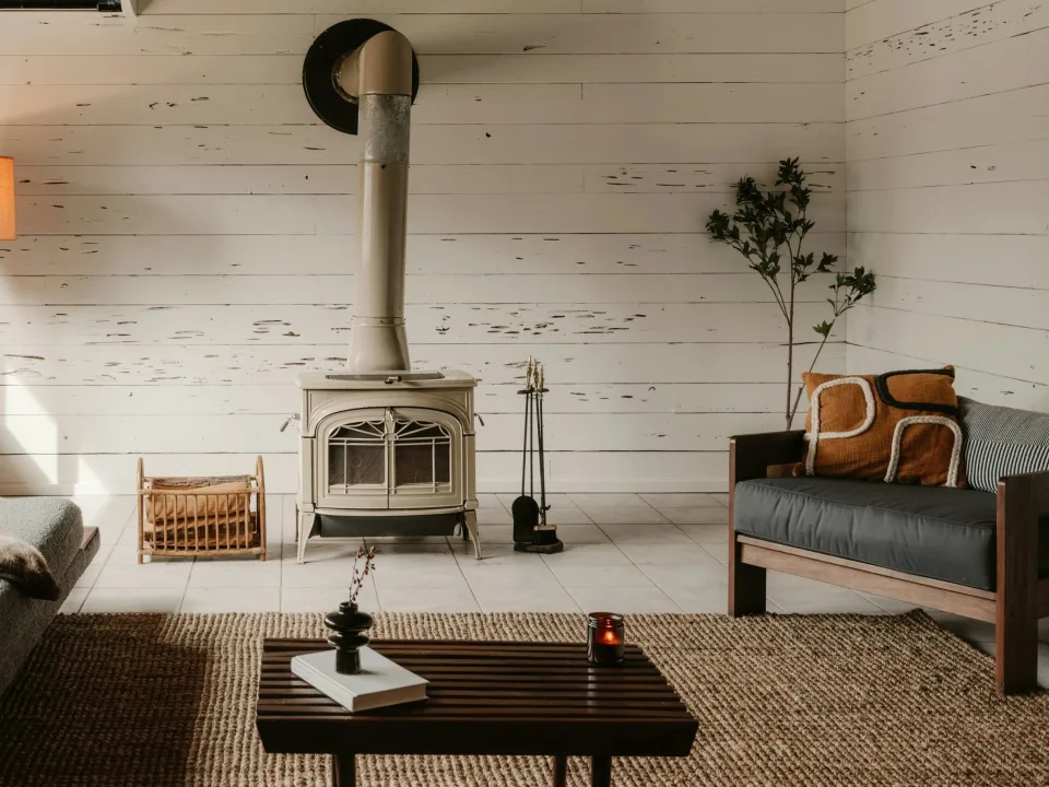 nappali kandallóval